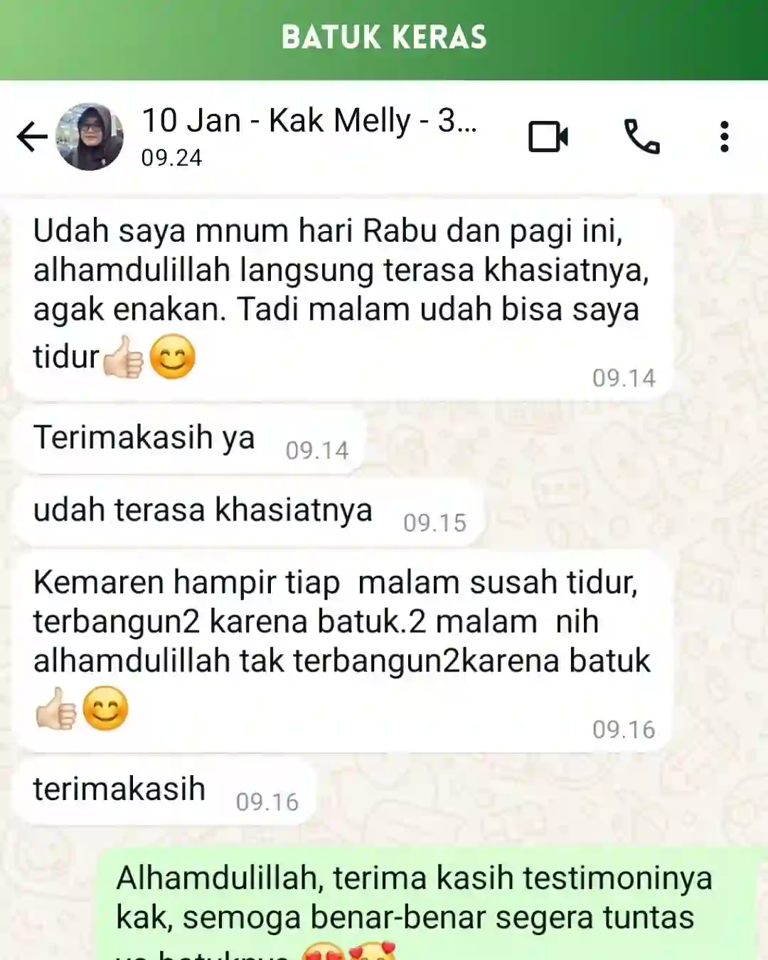 Testimoni pelanggan Etafit 3