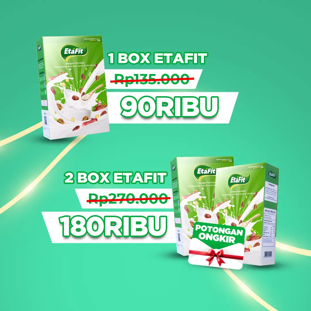 Harga dan paket Susu Etafit Indonesia